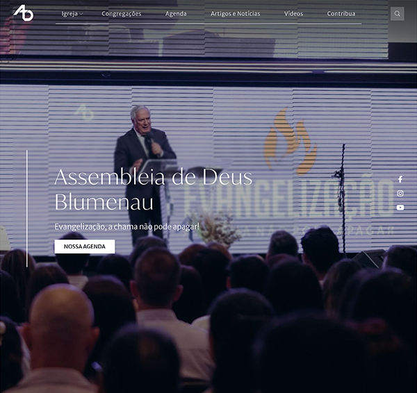 plataformas digitais para igrejas adblu